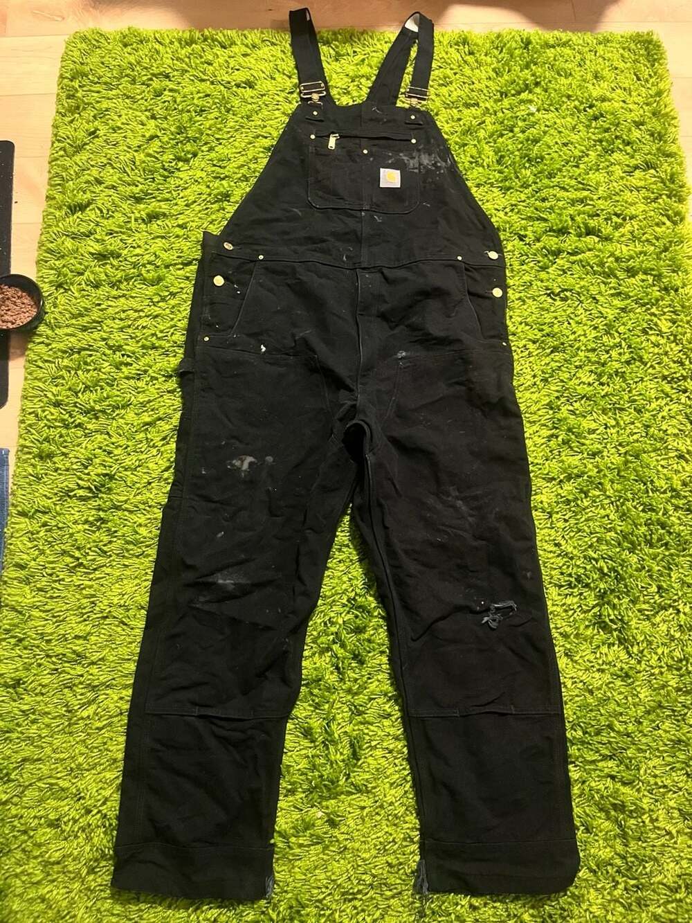 Carhartt 102776-001 Black Duck Bib Overalls